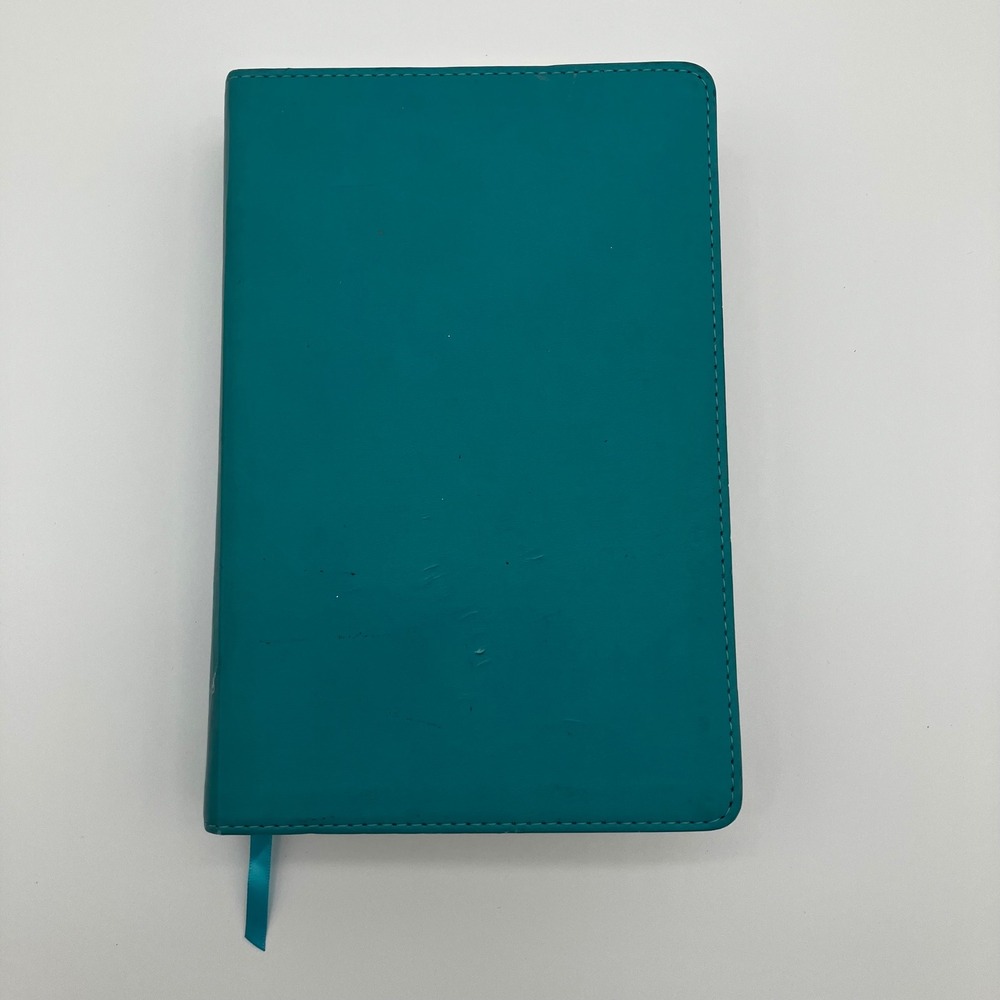Crossway Student Study Bible ESV 8.5x5.5 Teal TruTone Leather Cover